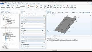 COMSOL Multiphysics Electrostatic Actuator simulation In English [upl. by Takara448]