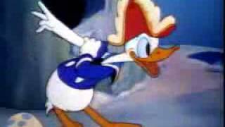 Walt Disney Cartoons Donald Duck Snowball War [upl. by Naujd]