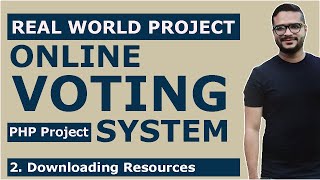 Online Voting System Project in PHP with source code  Downloading Resources  PHP Mini Project [upl. by Celio]