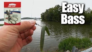 Easy Bass Fishing for ANYONE  Affordable Fishing for Beginners [upl. by Debbi]