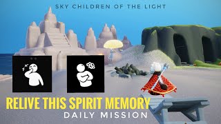 Relive this spirit memory from Daylight prairie Daily mission Sky cotl [upl. by Hazelton222]