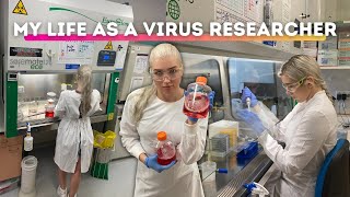 VLOG My Life in the Laboratory Virus amp Vaccine Research [upl. by Jat232]