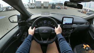 New Ford Kuga 2021 FHEV Hybrid STLine X  POV Test Drive [upl. by Jenda]