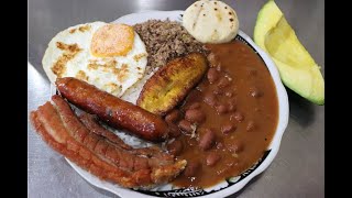 BANDEJA PAISA COLOMBIANA [upl. by Lorin]