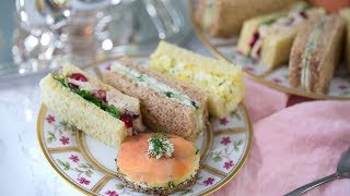 How to Make Tea Sandwiches [upl. by Broder]