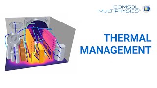 Thermal Management with COMSOL Multiphysics [upl. by Aiykan]