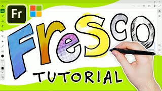 ADOBE FRESCO for Windows  Beginners Tutorial [upl. by Agni14]