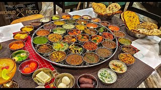 Biggest Chappan Bhog Thali you will ever see 😱  56 items  Aadityas Midway  Nagpur  Indian Food [upl. by Turne429]