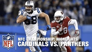 Cardinals vs Panthers  NFC Championship Highlights  NFL [upl. by Manbahs]