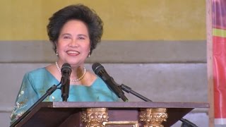 FULL SPEECH Miriam Defensor Santiago at the University of Perpetual Help Laguna [upl. by Ynej]