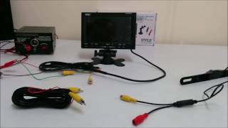 Pyle PLCM7500 Backup Camera System  Setup and Overview Video [upl. by Miguel842]