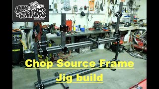 Building The Chop Source Motorcycle Frame Jig [upl. by Pomfret]