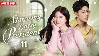 Marry My Bossy President💖EP11  xiaozhan zhaolusi yangyang  Pregnant Brides Fate Changed by CEO [upl. by Gratianna]