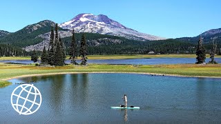 Oregon Cascades USA Amazing Places 4K [upl. by Ainatit]