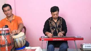 Amar Hriday Rabindrasangeet in Electric Hawaiian Guitar by Debasish Dutta [upl. by Lowney]