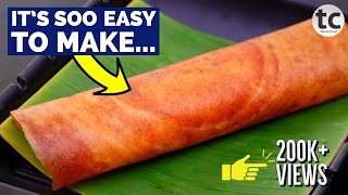 How to make Hotel Style Dosa  Hotel Dosa Batter  Crispy Dosa Recipe  Best Dosa Batter Tamilchef [upl. by Oile]