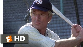 The Natural 38 Movie CLIP  Batting Practice With Wonderboy 1984 HD [upl. by Nottarts]