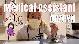 Day In The Life As a MEDICAL ASSISTANT  OBGYN Clinic  2021 [upl. by Clari]