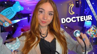 ASMR ROLEPLAY DOCTEUR 🩺 [upl. by Eimac]