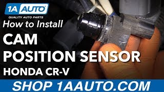 How to Replace Camshaft Position Sensor 0209 Honda CRV [upl. by Sucirdor632]