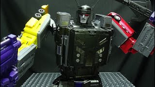 XTransbots MONOLITH Menasor EmGos Transformers Reviews N Stuff [upl. by Alliber712]