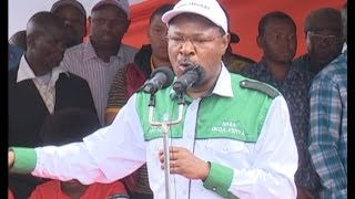 Moses Wetangula speech at the NASA rally in Nakuru Afraha stadium [upl. by Atineg]