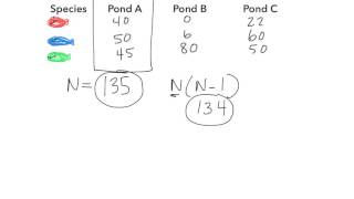 Calculating Biodiversity [upl. by Chucho]