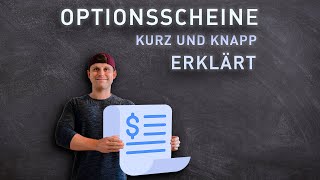 Was sind Optionen Spezielle Derivate einfach erklärt  Finanzlexikon [upl. by Aalst260]