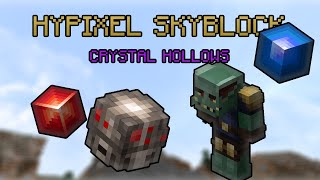 FULL CRYSTAL HOLLOWS Guide for Hypixel Skyblock [upl. by Copp]