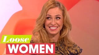 Josie Gibson Gets A Surprise Video Message From John James  Loose Women [upl. by Yelsgnik]