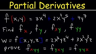 Partial Derivatives  Multivariable Calculus [upl. by Eltsyrk]