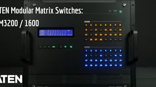 ATEN Modular Matrix Switches VM3200 1600 [upl. by Milone]