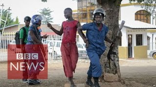 Burundi Coup Attempt General quotdismissingquot President Pierre Nkurunziza  BBC News [upl. by Moazami957]