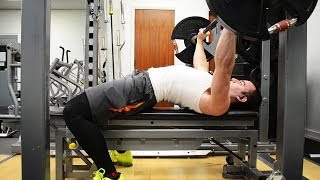 Quick Tip  Bench Press With Leg Drive [upl. by Hgeilyak]