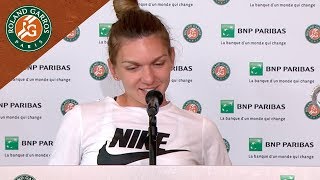 Simona Halep  Press Conference after Final I RolandGarros 2018 [upl. by Ymrej561]