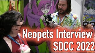 Neopets Interview SDCC 2022 [upl. by Quiteris]