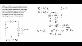 Prąd elektryczny  zadania cz1 [upl. by Slavin178]