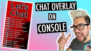 How To ADD TWITCH CHAT OVERLAY To Your CONSOLE STREAM 2020  OVERLAY EXPERT [upl. by Aerdnaxela]