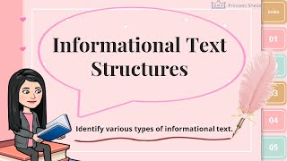 Informational Text Structures [upl. by Esinrahc]