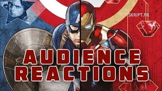 Captain America  Civil War  Audience Reactions  May Premiere 2016 SPOILERS [upl. by Tchao]