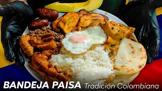 Bandeja Paisa tradición colombiana  LEJAREB [upl. by Nitin733]