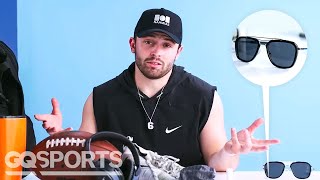 10 Things Baker Mayfield Cant Live Without  GQ Sports [upl. by Dlorah227]