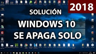 Solución PC Windows 10 se apaga solo 2019 [upl. by Cos871]