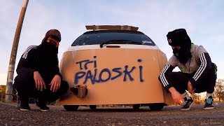 Tripaloski Videoclip  Tri Poloski Three Stripes car  Tunning Hard Bass [upl. by Broderic]