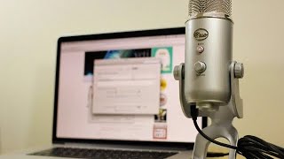 Blue Yeti Microphone  Installation Tutorial [upl. by Dobson]