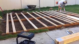 How to Build A Shed By Yourself 12 x 16 [upl. by Ran]