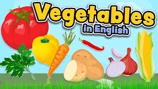 Vegetables in English [upl. by Alrad430]