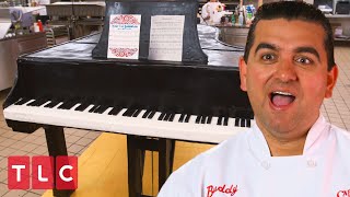 A LifeSize Piano Cake  Cake Boss [upl. by Rod]