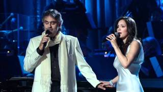 Andrea Bocelli and Katharine Mcphee  The prayer Live 2008 HD [upl. by Airegin]