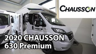 Chausson 630 Premium 2020 Motorhome 696 m [upl. by Ecirtnuahs]